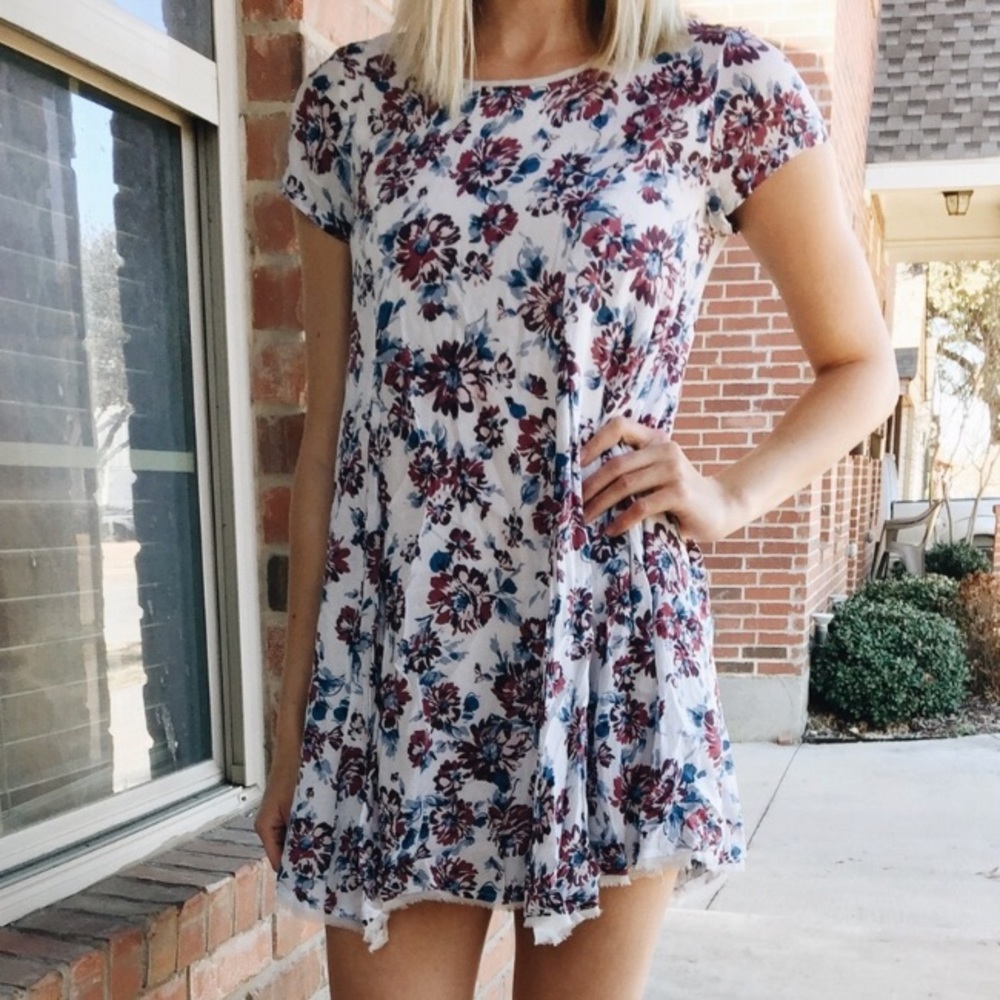 UO Floral Mini Dress
